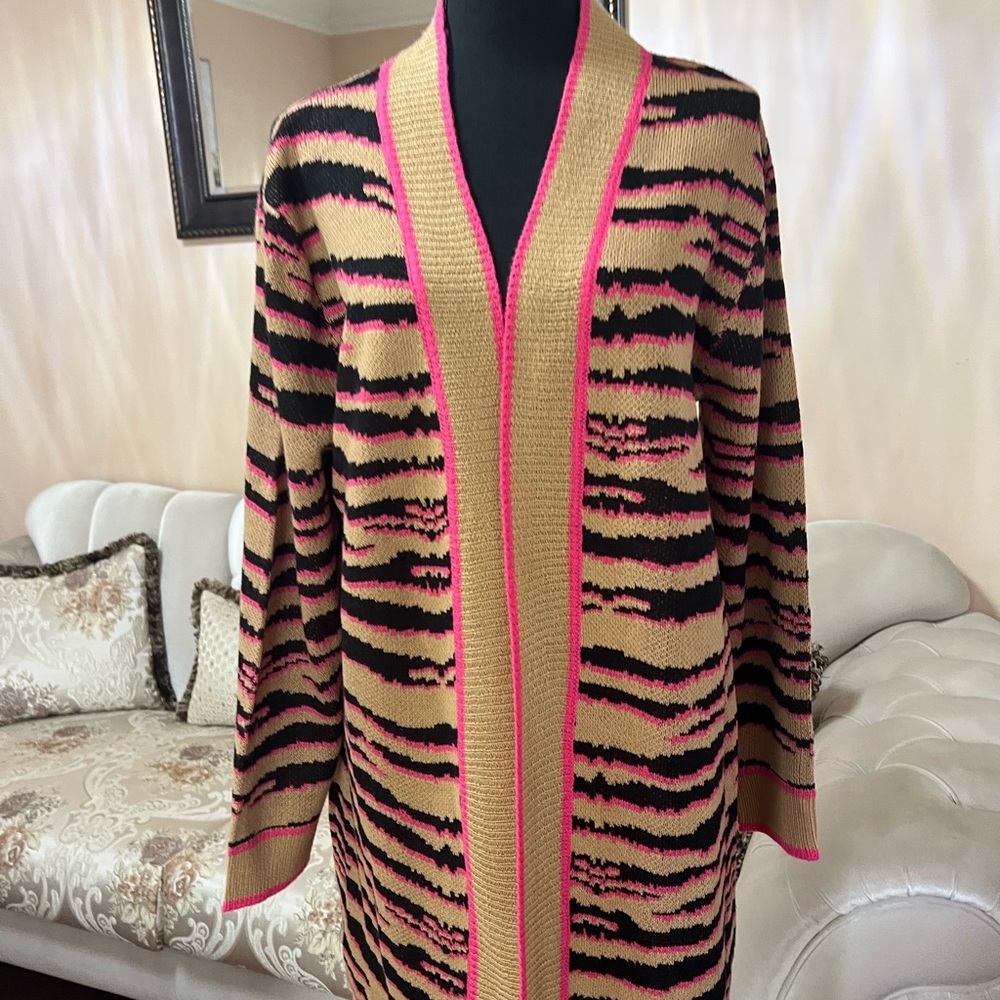 Stylish Women's Striped Cardigan